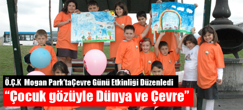 Moganda çevre konulu resim şenliği