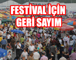 Festival için geri sayım