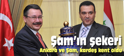 ANKARA İLE ŞAM KARDEŞ KENT OLDU