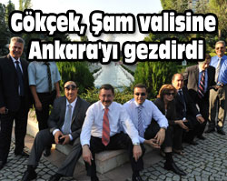 Gökçek, Ankarayı gezdirdi
