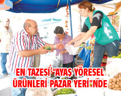 BÜYÜKŞEHİR BELEDİYESİNİN YERLİ ÜRETİCİLER İÇİN AÇTIĞI PAZAR YERİ, BAŞKENTLİLERDEN BÜYÜK İLGİ GÖRÜYOR