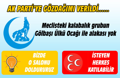 GÖZDAĞIMI VERİYORLAR