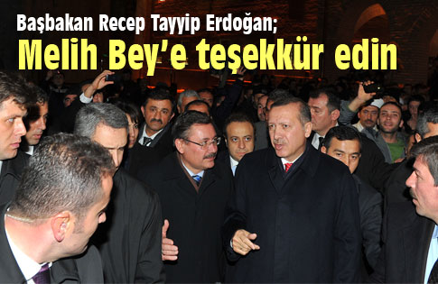 Melih Beye teşekkür edin