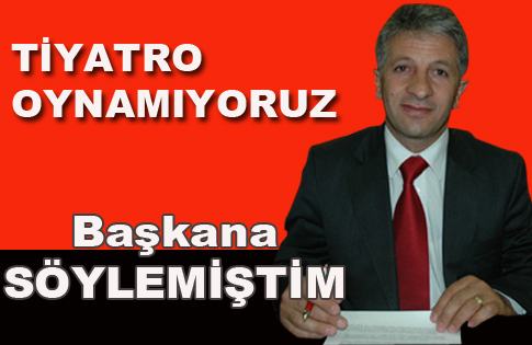 Tiyatro Salonuna Çevirdiler