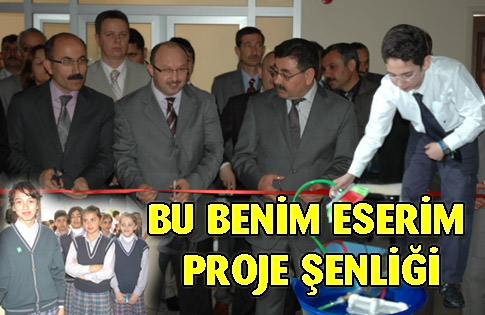 BU BENİM ESERİM PROJE ŞENLİĞİ START ALDI