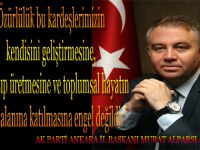 DÜNYA ENGELLİLER GÜNÜ VE HAFTASI MESAJI