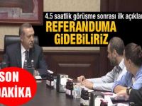 Erdoğan ve Gezi Parkı heyeti görüşmesi sona erdi