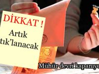 Mühür Devri Kapanıyor