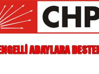 CHPDEN ENGELLİ ADAYLARA DESTEK