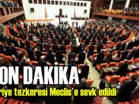 Suriye tezkeresi Mecliste !