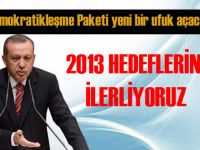 Erdoğan: Demokrasi ve ekonomiyi birlikte büyüteceğiz