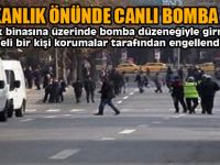 Başbakanlık Binası Önünde Canlı Bomba Alarmı