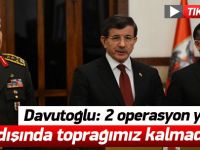Davutoğlu, Şah Fırat Operasyonu'nu anlattı