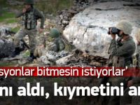 Bölge insanı operasyonlar bitmesin istiyor