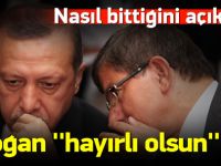 Davutoğlu çözüm sürecinin nasıl bittiğini açıkladı