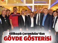 Çorumlulardan gövde gösterisi