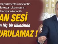 CHP'den İsrail'e Ezan tepkisi !