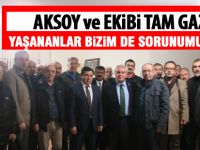 Mahmut Aksoy, ziyaretlerini sürdürüyor