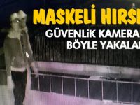 Hırsızlık olayı kameralara böyle yansıdı