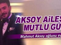 Aksoy ailesinin mutlu günü