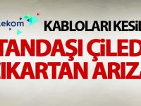 Kablolar kesildi vatandaş mağdur edildi