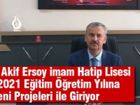 Mehmet Akif Ersoy İmam Hatip Lisesi yeni yıla hazır