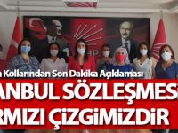 İstanbul Sözleşmesi Kırmızı Çizgimizdir
