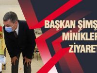 Başkan Şimşek'ten miniklere ziyaret