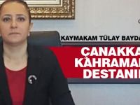 Kaymakam Bilgihan'dan 18 Mart mesajı