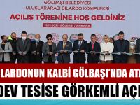 GÖLBAŞI, ULUSLARARASI BİLARDO MÜSABAKALARINA EV SAHİPLİĞİ YAPACAK