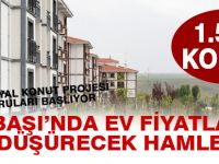 Gölbaşı'na 1545 konut!