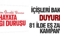 İçişleri Bakanlığı duyurdu: 'Yayalara öncelik duruşu, hayata saygı duruşu' kampanyası başlıyor