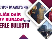 Gençlik ve Spor Bakanlığı´nın tırı Gölbaşı’nda gençlerle buluştu