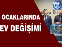Gölbaşı Ülkü Ocakları Başkanlığında görev değişimi