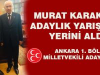 Murat Karakurt Milletvekili Adayı oldu