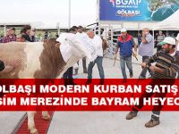 GÖLBAŞI MODERN KURBAN SATIŞ VE KESİM MERKEZİNDE BAYRAM HEYECANI