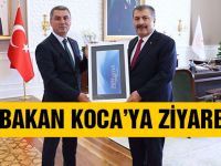 Başkan Şimşek'ten Bakan Koca'ya ziyaret