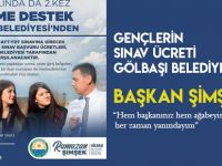 GENÇLERİN SINAV ÜCRETİ GÖLBAŞI BELEDİYESİ’NDEN
