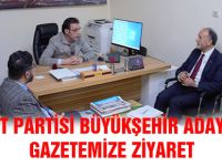 SP Ankara Büyükşehir Adayından Gazetemize ziyaret