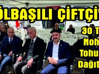 Gölbaşı’nda 167 Çiftçiye 30 Ton Nohut Tohumu Dağıtıldı