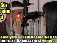 Ücretsiz Göz Taraması