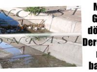 Mogan Gölüne dökülen Derelerin ıslahı başladı.