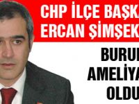 CHP Gölbaşı İlçe Başkanı Ercan Şimşek burun ameliyatı oldu.