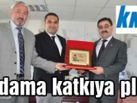 İstihdama katkıya plaket
