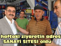 Başkan Odabaşı Sanayi Esnafına Ziyarette Bulundu.