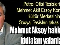 Aksoy iddiaları yalanladı