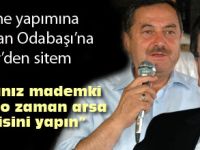 AMACINIZ MADEMKİ HİZMET, ARSA TAHSİSİNİ YAPIN