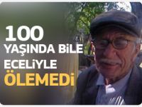 100 yaşındaki dede yangından kaçamadı