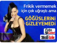 Inna konserinde frikik üstüne frikik verdi