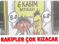 Fenerbahçe taraftarının 6 Kasım Hatırası pankartı rakiplerini kızdıracak